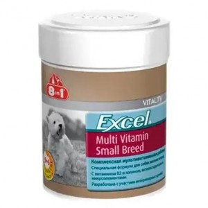 Мультивітамінний комплекс для собак 8in1 Excel Multi Vitamin Small Breed для дрібних порід