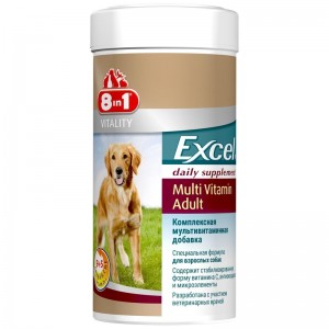Вітаміни для собак 8in1 Excel Multi Vitamin Adult 70 таблеток