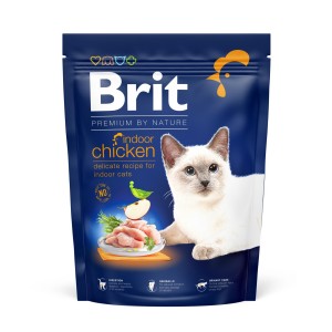 Сухий корм для котів Brit Premium by Nature Cat Adult Indoor