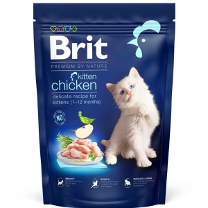 Сухий корм для кошенят Brit Premium by Nature Kitten