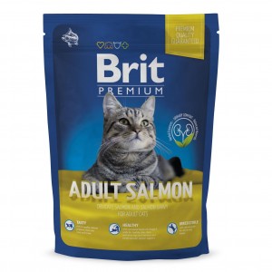 Сухий корм для котів Brit Premium Cat Adult Salmon