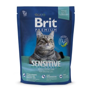 Сухий корм для котів Brit Premium Cat Sensitive