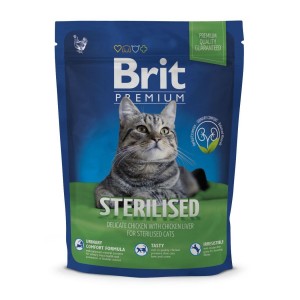 Сухой корм для котов Brit Premium Cat Sterilized
