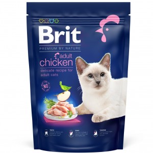 Сухий корм для котів Brit Premium by Nature Cat Adult Chicken