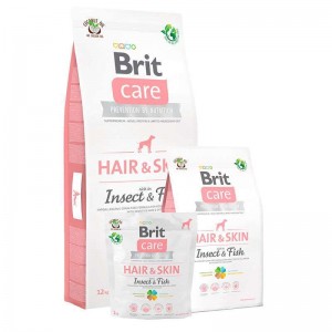 Сухий корм для собак Brit Care Dog Grain Free Hair & Skin Insect & Fish