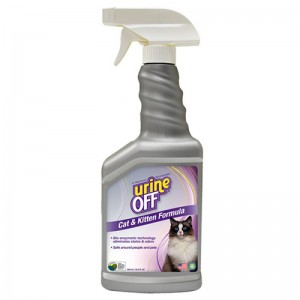 Спрей для котів та кошенят Tropiclean Urine Off для видалення органічних плям та запахів