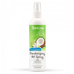 Спрей-парфум для собак і котів TropiClean Spray, з лаймом і кокосом, освіжаючий, 236 мл