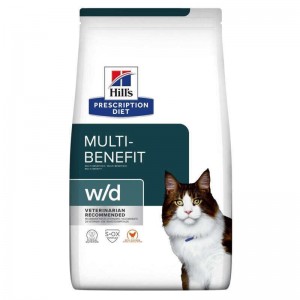 Лечебный сухой корм для котов Hills Prescription Diet Feline w/d