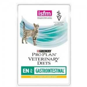 Лечебный влажний корм для котов Purina Veterinary Diets EN - Gastrointestinal Feline с курицей, 85г