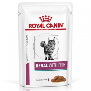 Лікувальний вологий корм для котів Royal Canin Renal Feline Fish 85г
