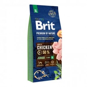 Сухий корм для собак Brit Premium Dog Junior Giant Breed