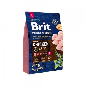 Сухий корм для собак Brit Premium Junior Large Breed