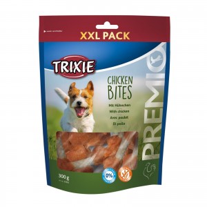 Ласощі для собак Trixie Premio Chicken Bites XXL Pack, курячі гантелі, 300гр