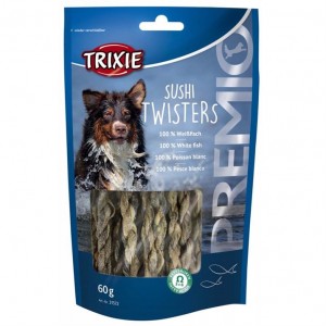 Ласощі для собак Trixie Premio Sushi Twisters, з рибою, 75гр