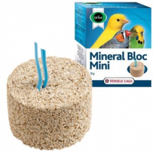 Мінеральний блок для дрібних птахів Versele-Laga Orlux Clay Bloc Mini, 540г