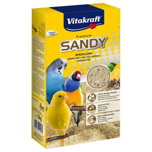 Пісок для птахів Vitakraft Sandy з мінералами, 2кг