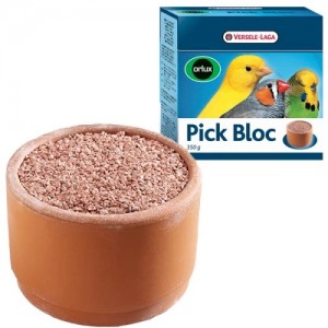 Мінеральний блок для декоративних птахів Versele-Laga Orlux Pick Bloc Mini, 350г
