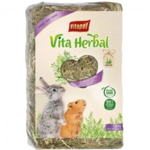 Сено для грызунов Vitapol Vita Herbal, 1.2 кг