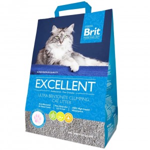 Наполнитель для кошачьего туалета Brit Fresh, бентонитовый
