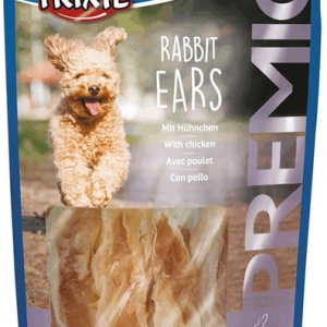 Лакомство для собак Trixie Premio Rabbit Ears, 80г