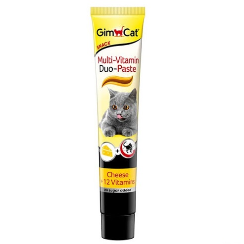 Паста для котів Gimcat Duo мультивітамін + сир, 50г - 5