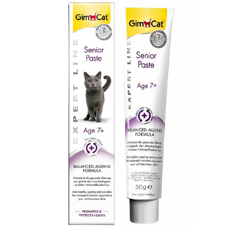 Паста для котів Gimcat Expert Line Senior, старше 7 років, 50 г - 3
