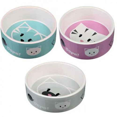 Миска для котів і собак Trixie Mimi Ceramic Bowl, керамічна, 300мл*12см - 3