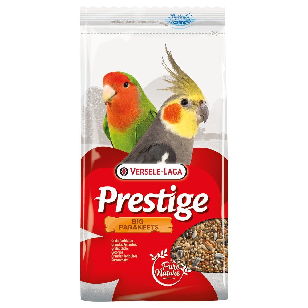 Корм для папугай Versele-Laga Prestige Cockatiels зернова суміш для середніх 1кг - 1