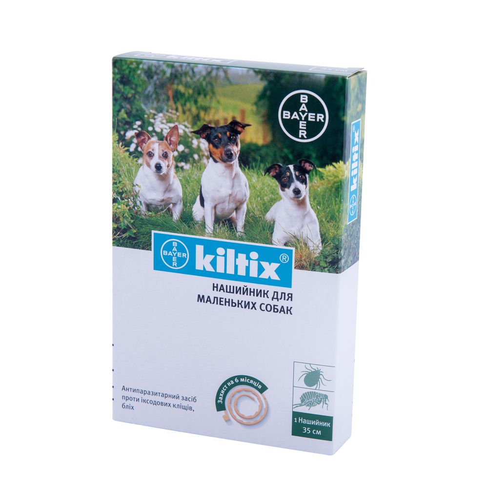 Нашийник для собак Bayer Kiltix від бліх і кліщів - 1