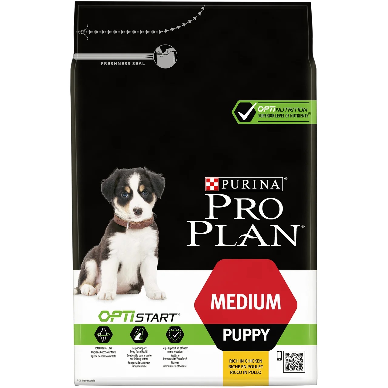 Cухий корм для собак Purina Pro OptiStart Plan Puppy Medium Chicken - 1