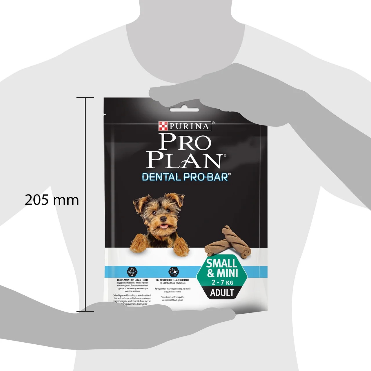 Ласощі для собак Pro Plan Dental Pro-bar Small and Mini Adult, 150г - 3