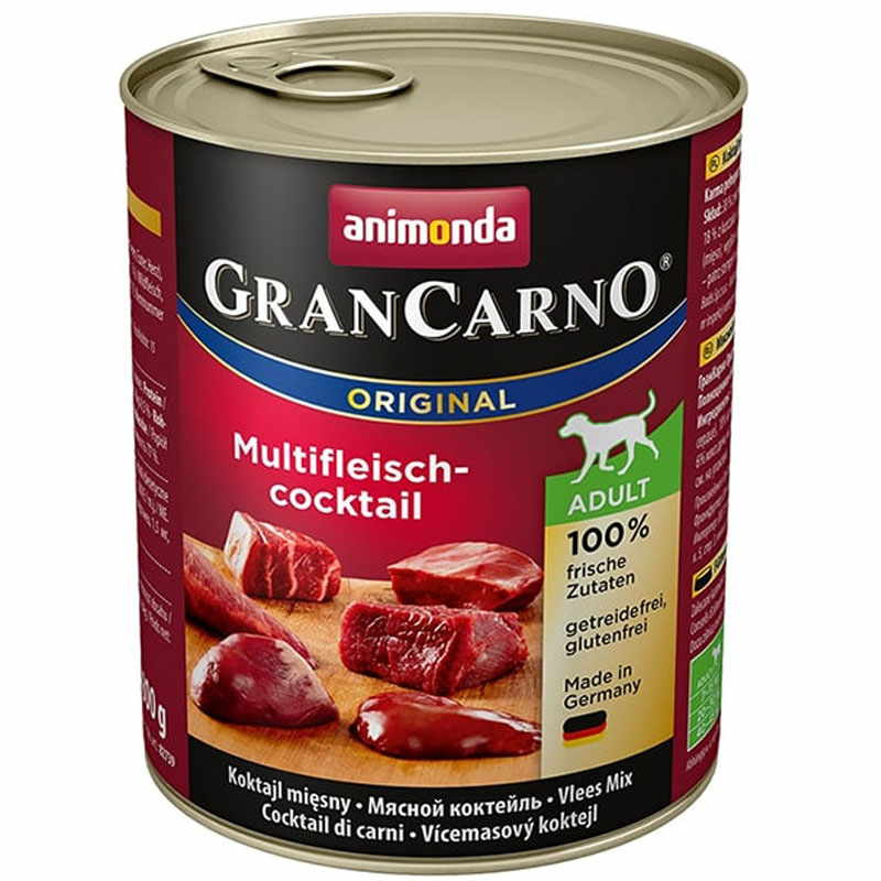 Вологий корм для собак Animonda Adult Gran Carno Original Multi-Fleischcocktail - 1