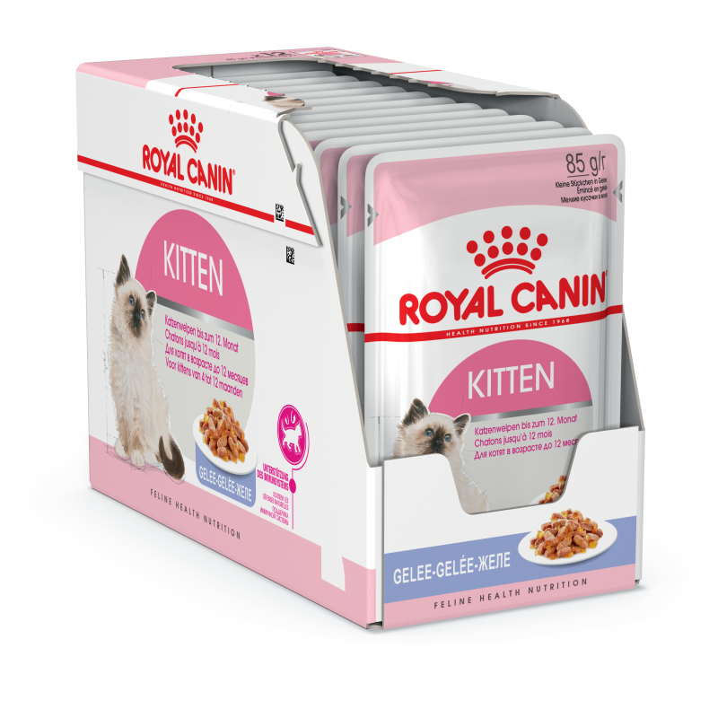 Вологий корм для кошенят Royal Canin Kitten Instinctive In Jelly 85г - 3