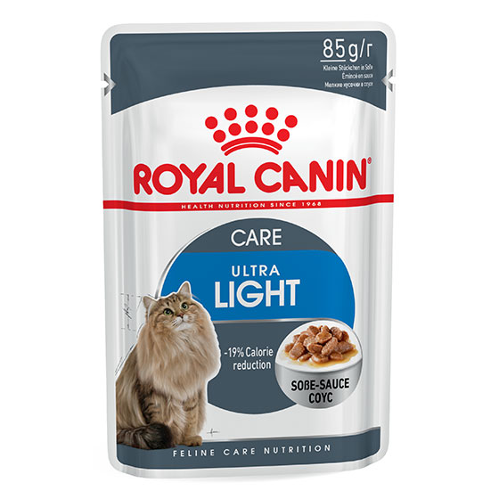 Вологий корм для котів Royal Canin Ultra Light 85г - 1