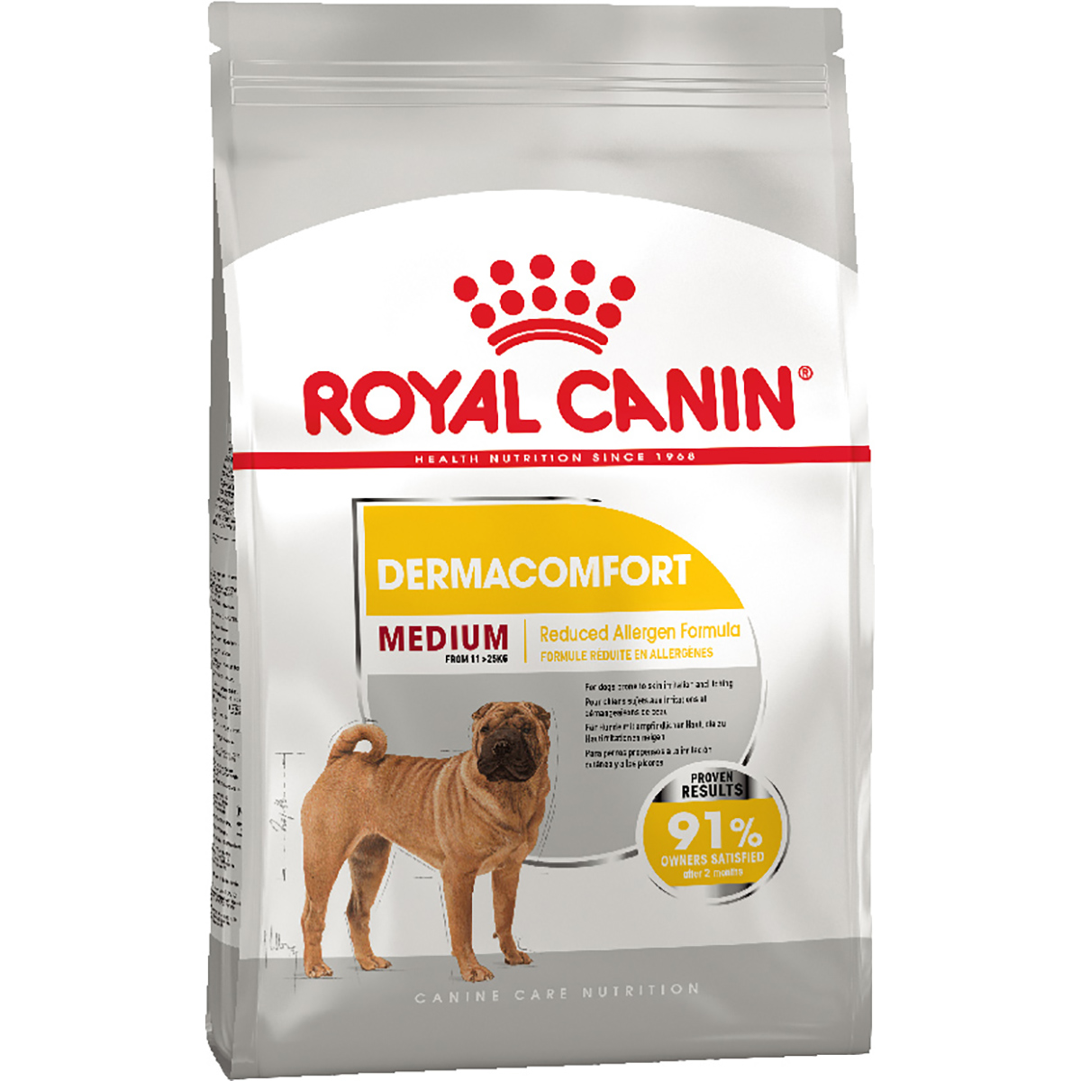 Сухий корм для собак Royal Canin Medium Dermacomfort - 1