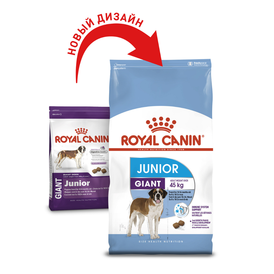 Сухий корм для собак Royal Canin Junior Giant 15 кг - 2