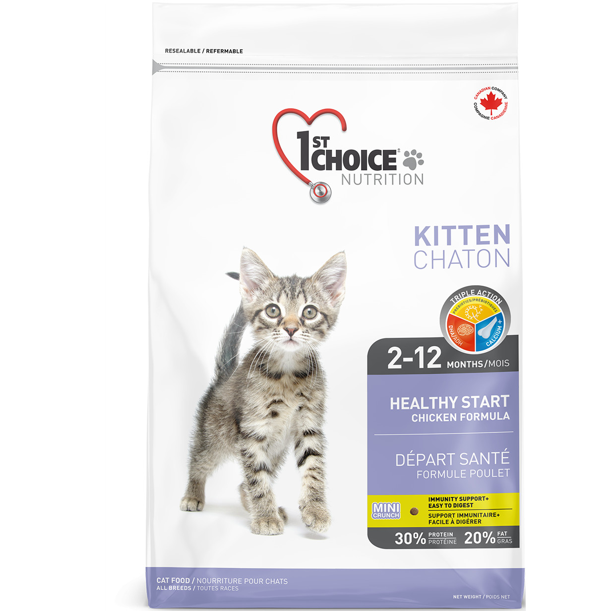 Cухий корм для кошенят 1st Choice Kitten - 2