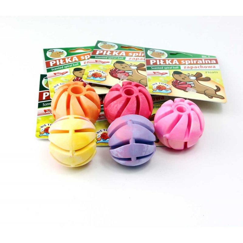 Іграшка-мяч для собак Sum-Plast №1 з прорізами, запах ванілі - 3