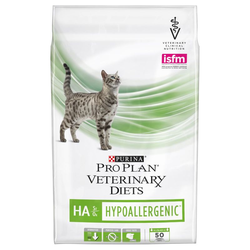 Лікувальний сухий корм для котів Purina Veterinary Diets HA-Hypoallergenic Feline - 2