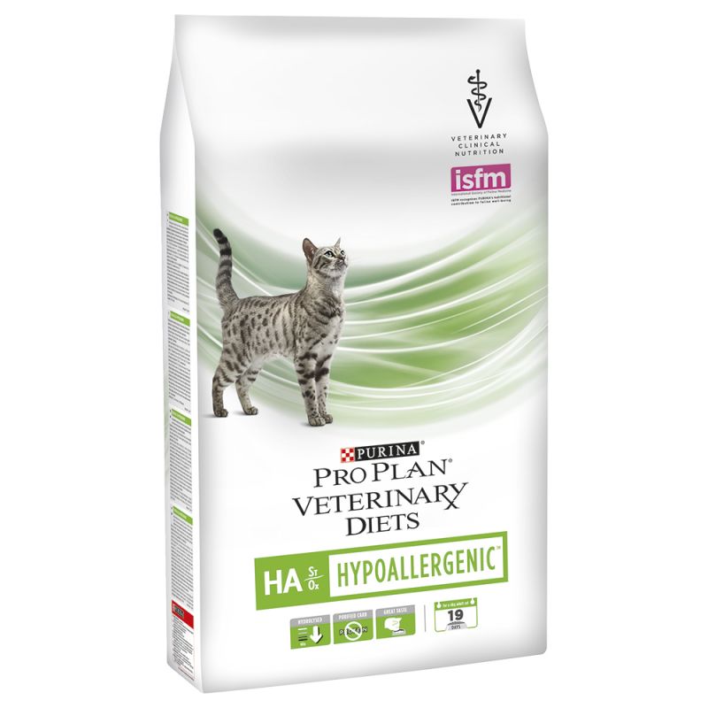 Лікувальний сухий корм для котів Purina Veterinary Diets HA-Hypoallergenic Feline - 1