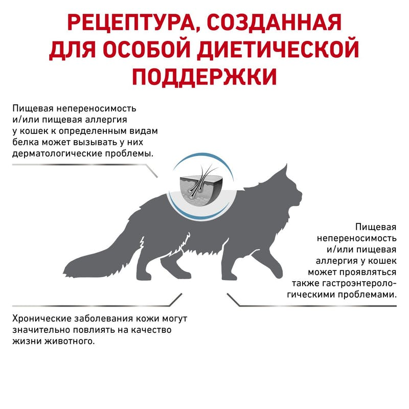 Лікувальний сухий корм для кішок Royal Canin Anallergenic, 2кг - 4