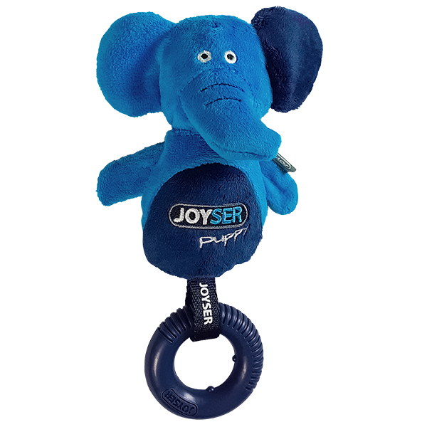 Іграшка-cлон для собак Joyser Puppy з кільцем, синій, S/M, 21см - 1