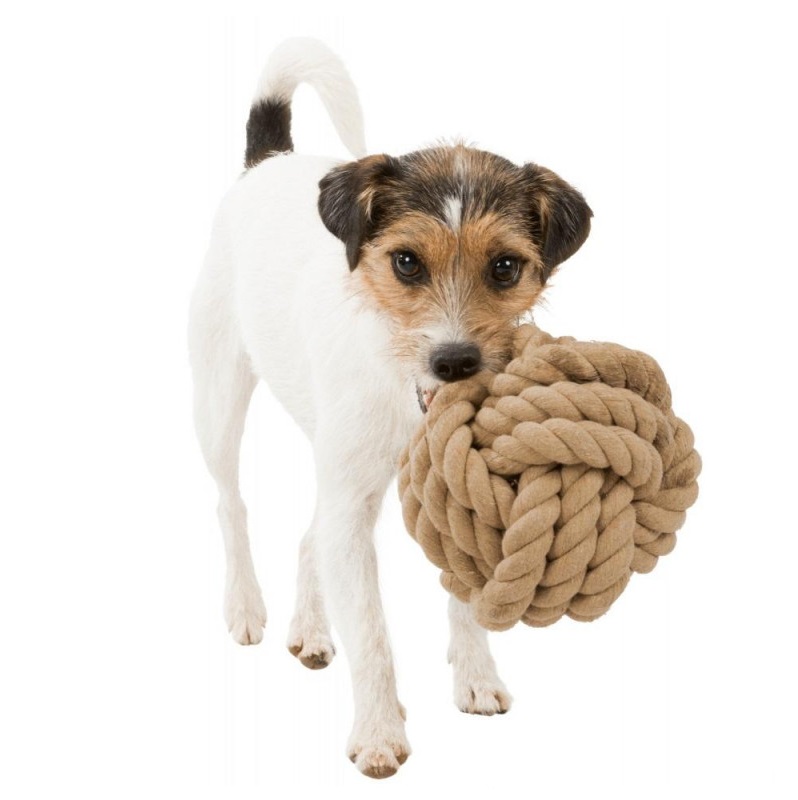 Іграшка-мяч для собак Trixie Be Nordic мотузковий, 13см - 2