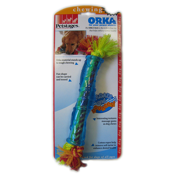 Іграшка для собак Petstages,  паличка з мотузкою - 1
