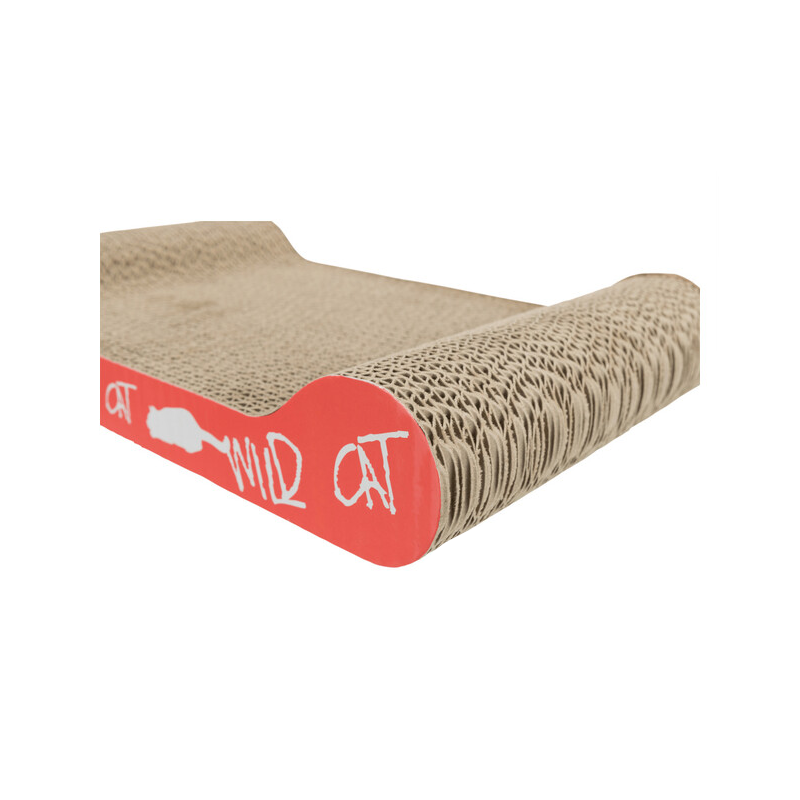 Іграшка для котів Драпак Trixie Wild Cat помаранчевий, 41х7х24 см - 3