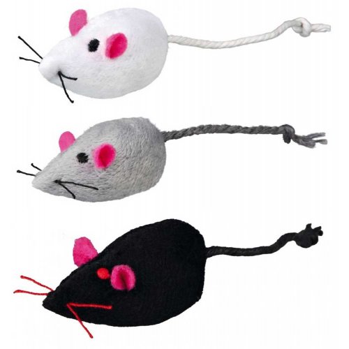 Іграшка-мишка для котів Croci маленька, 2,5 см - 3