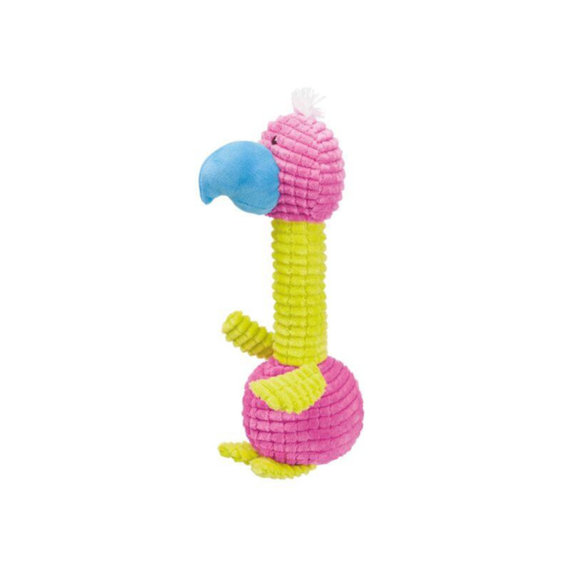 Іграшка-фламінго для собак Trixie з пищалкою, 34см - 1