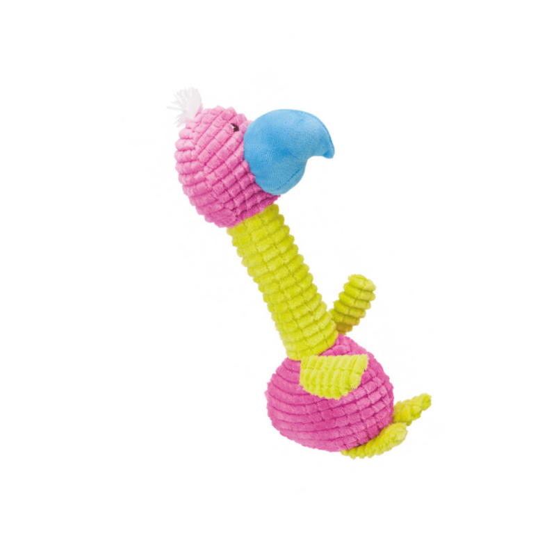 Іграшка-фламінго для собак Trixie з пищалкою, 34см - 2