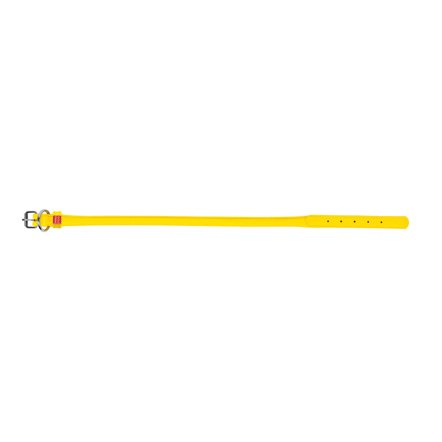 Нашийник для собак Collar Waudog Glamour круглий, жовтий - 2