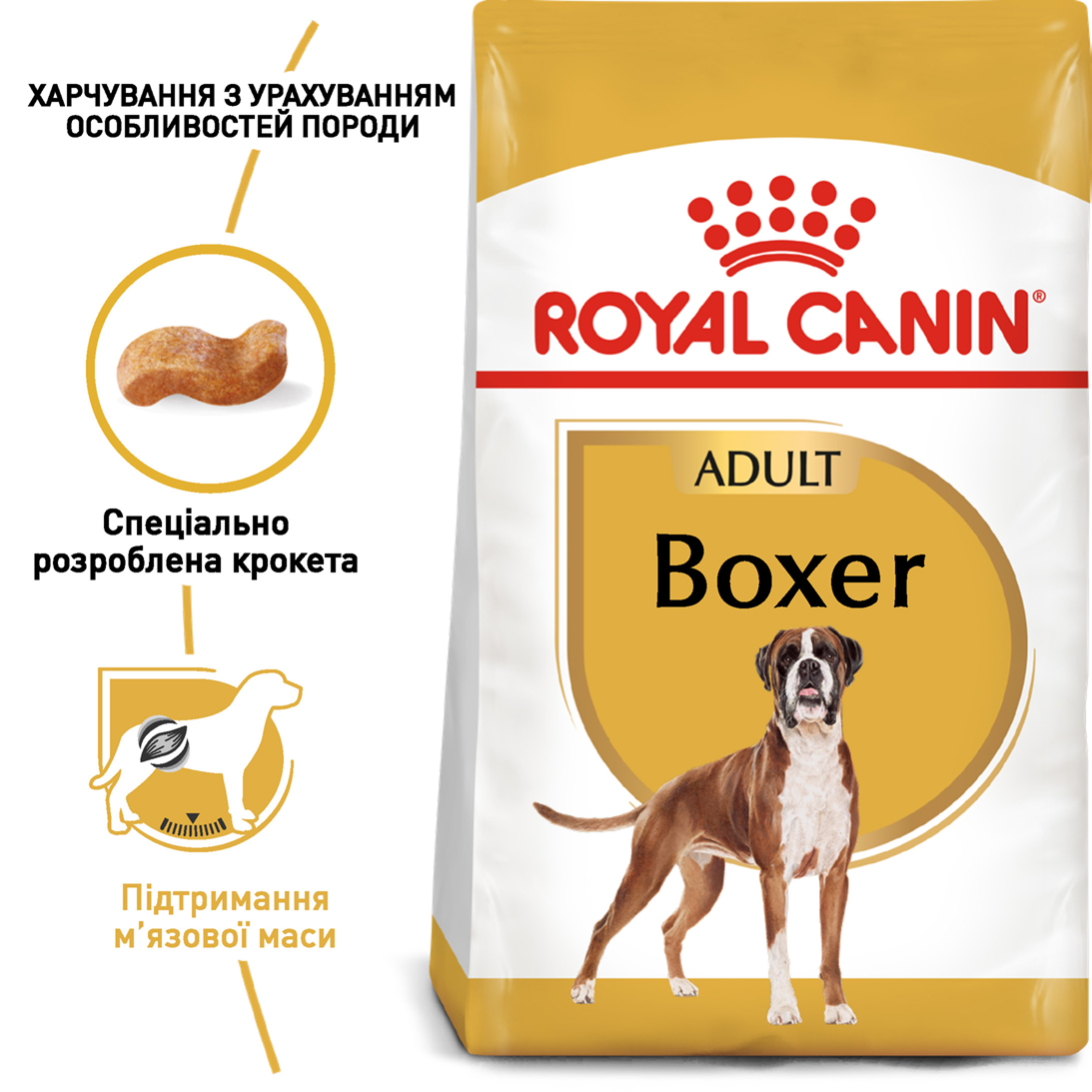 Сухий корм для собак Royal Canin Boxer Adult - 3